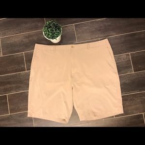 Big and tall tan golf shorts